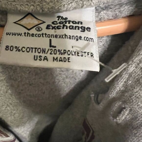 Vintage Cotton Exchange Sweatshirt Minnesota Hockey, Size L - Made in USA - Picture 8 of 9